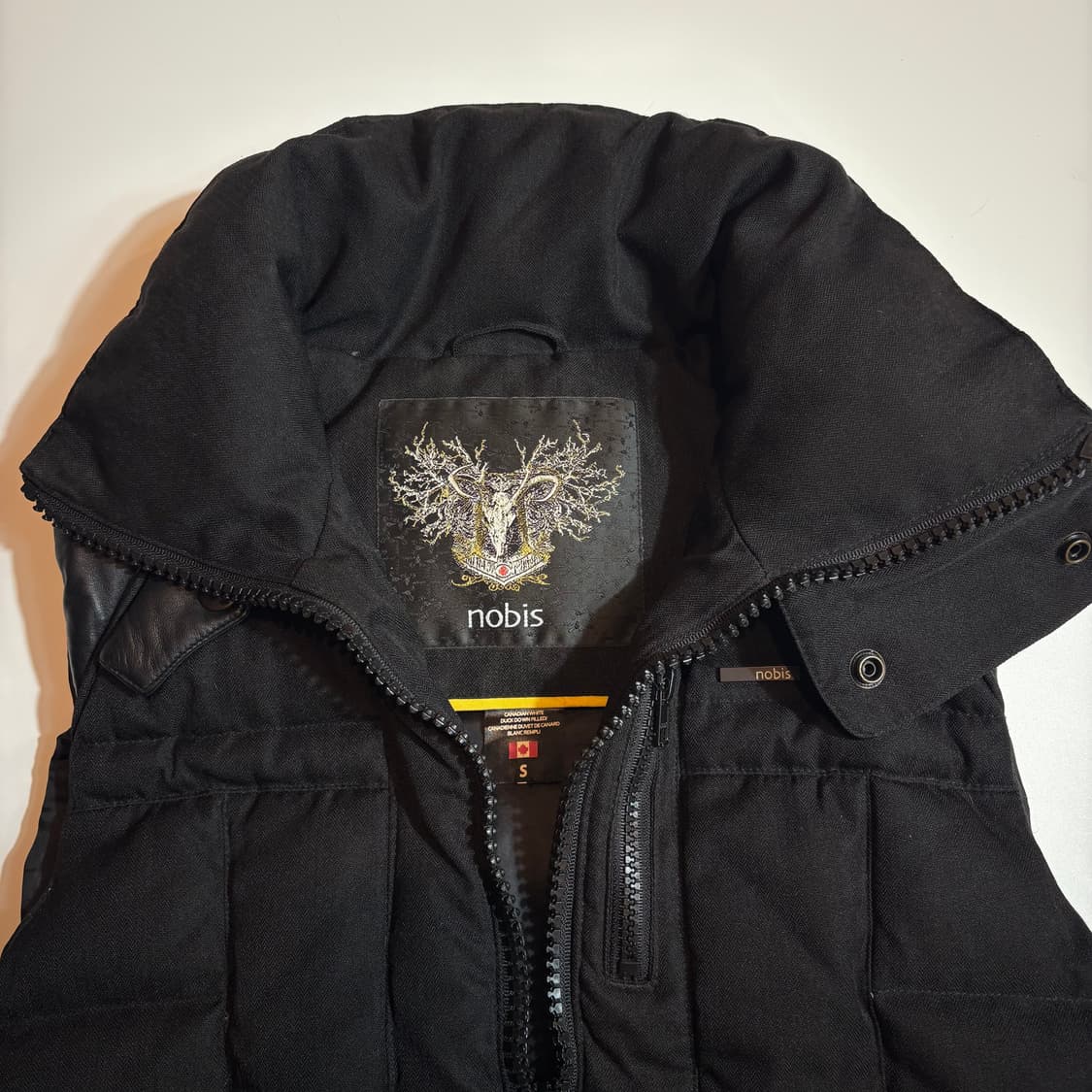노비스 블랙 패딩 조끼 베스트 상품이미지6
