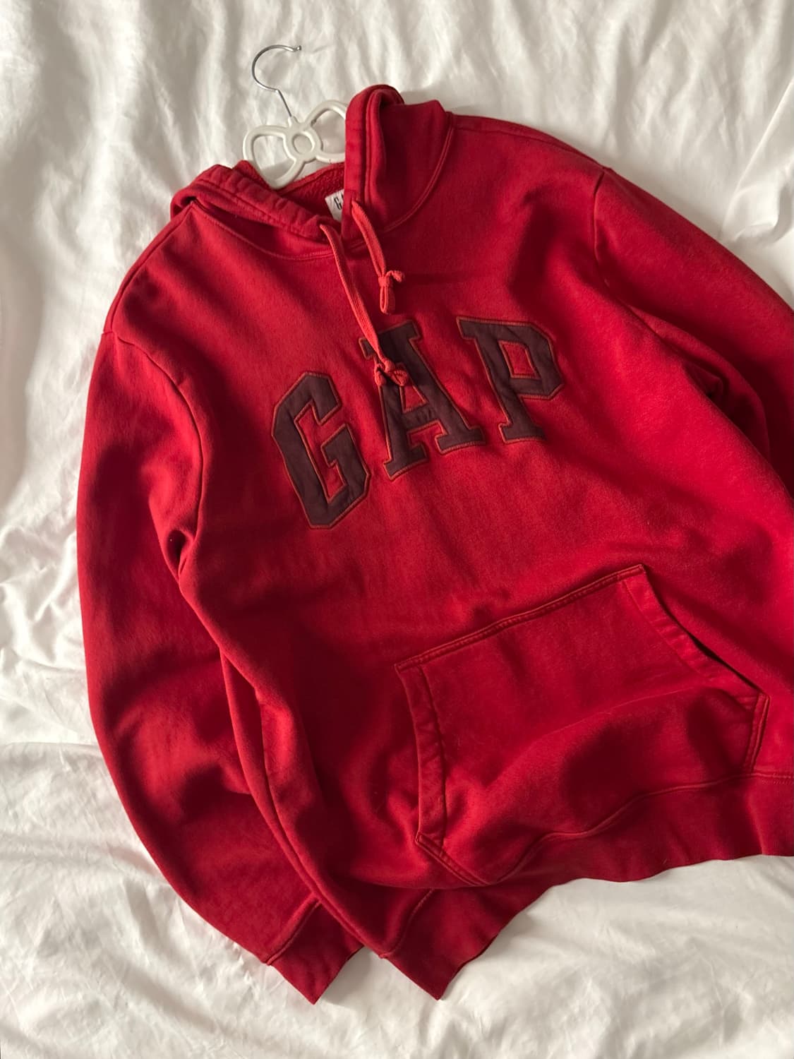 갭 레드 후드티 상품이미지3
