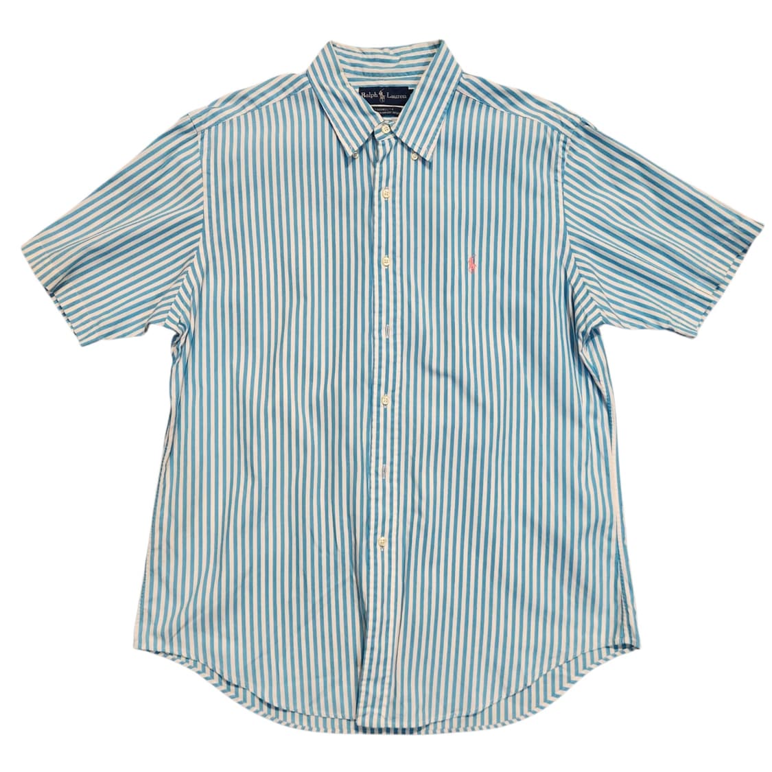 폴로 랄프로렌 스트라이프 반팔 셔츠 (44) 상품이미지1