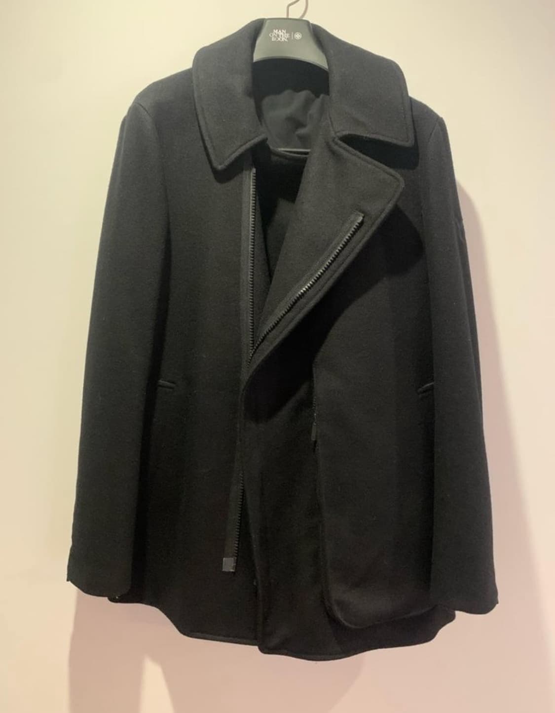 프랑스구매 Y-3 요지야마모토 블랙 반코트 상품이미지1