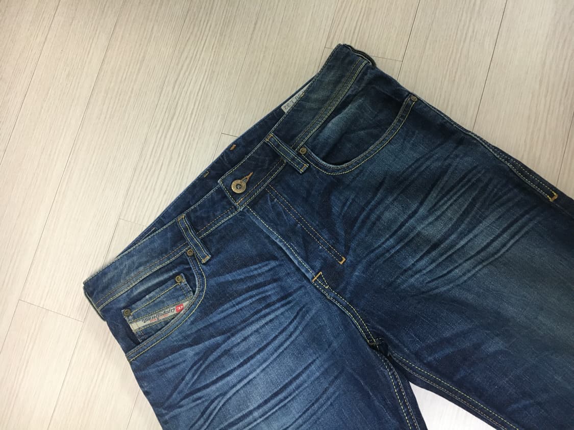 diesel 빈티지 워싱 데님 팬츠 상품이미지2