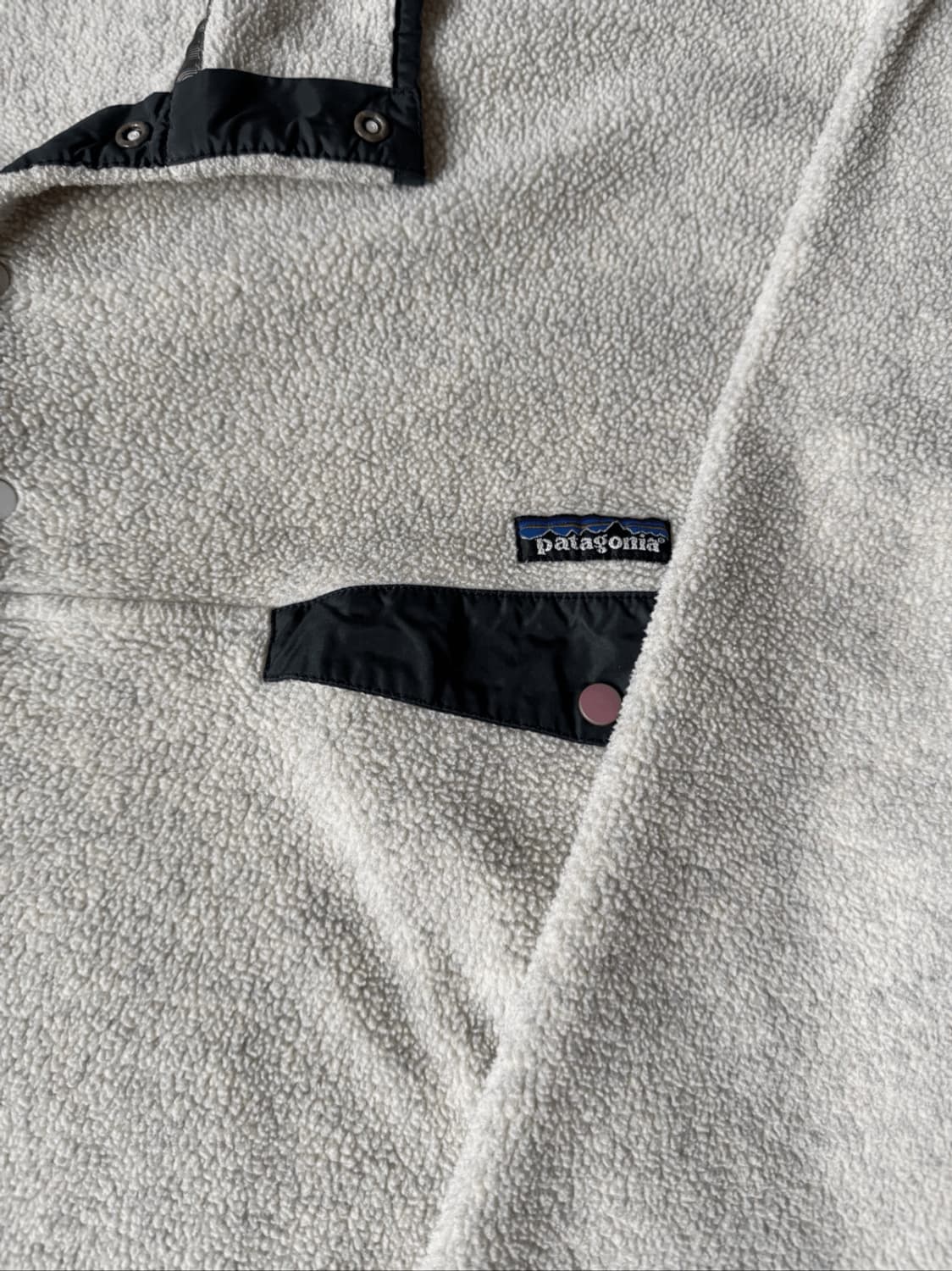 98FW 파타고니아 신칠라 스냅-T 아즈텍블루/스모크그레이 USA 상품이미지2