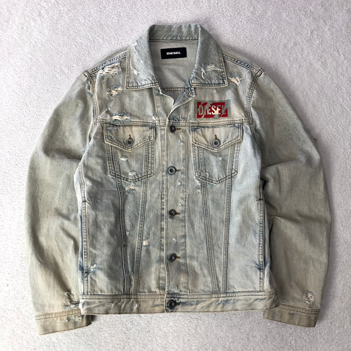 디젤 디스트로이드 데님자켓  상품이미지1