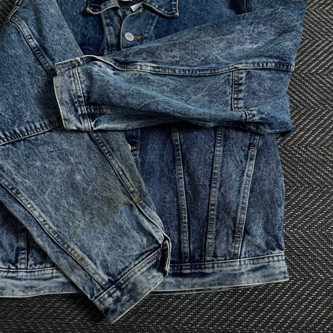 Oos 에드윈 USA 오리지날 데님 트러커 자켓 o 3772 상품이미지5