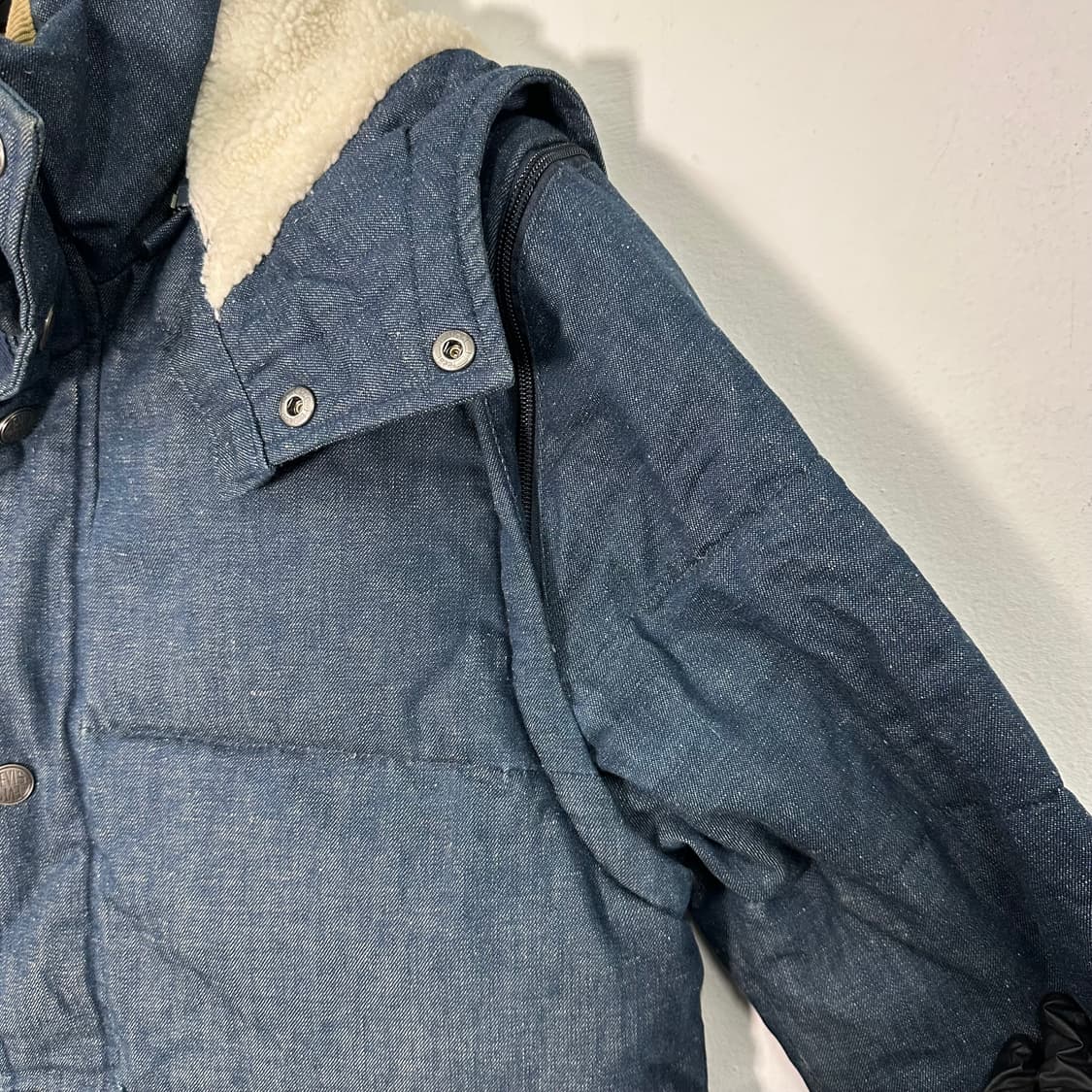 리바이스 데님 베스트 패딩 점퍼 상품이미지8