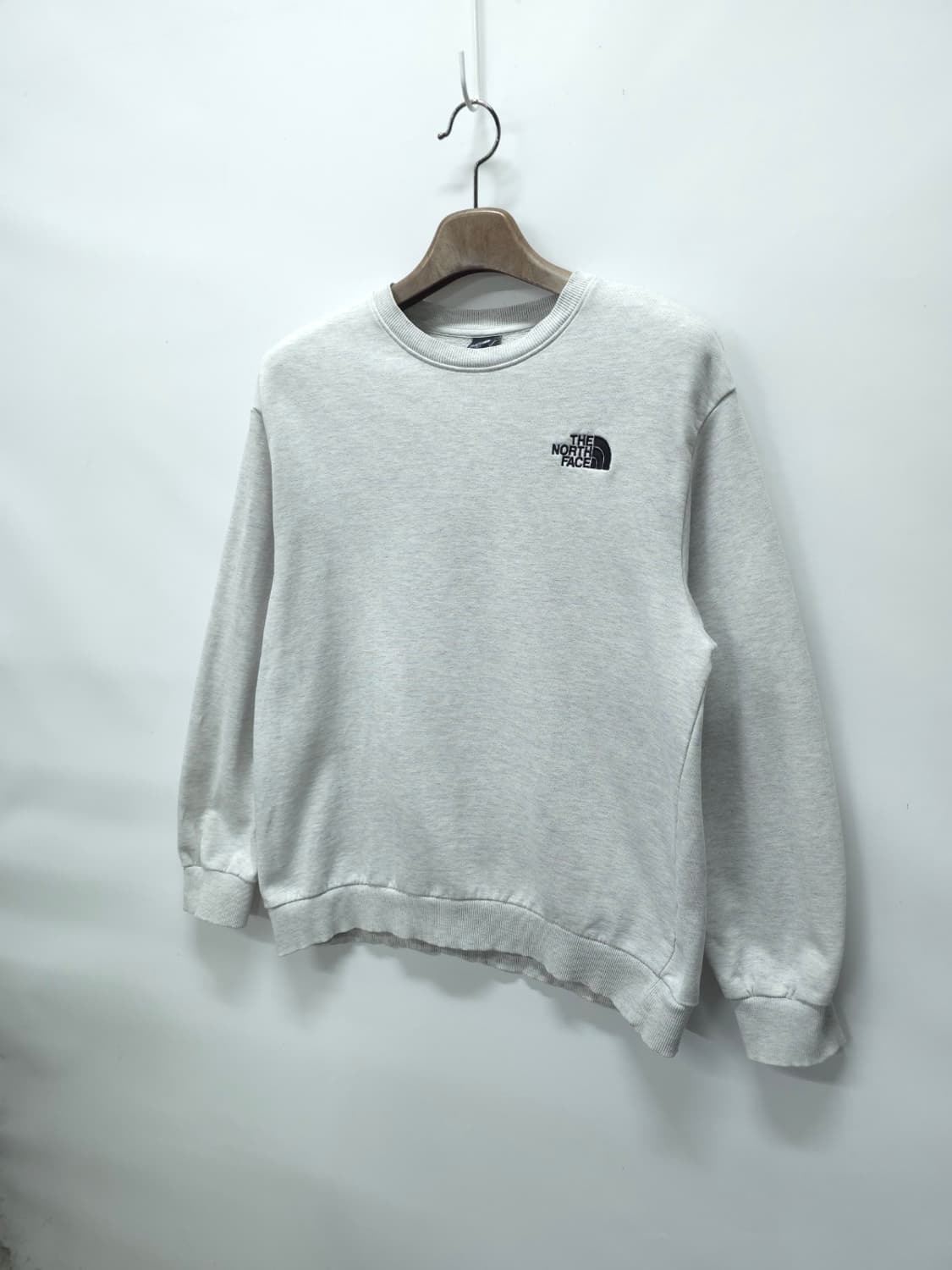 노스페이스 화이트멜란지 맨투맨 ( 남성100) 상품이미지2