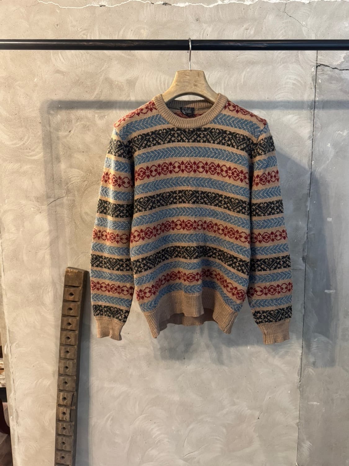 VTG 브리티시 페어아일 니트 100 상품이미지1