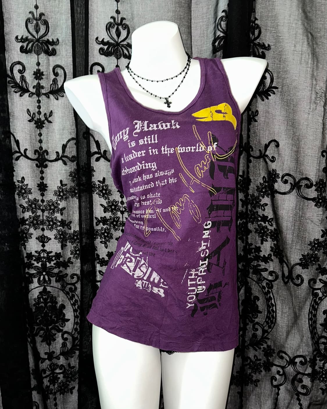 Purple lettering punk slip 상품이미지1