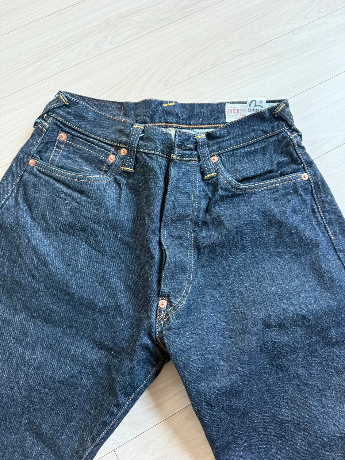 에비스(Evisu) 셀비지 데님 진 - 도쿄 하라주쿠 매장판 상품이미지2