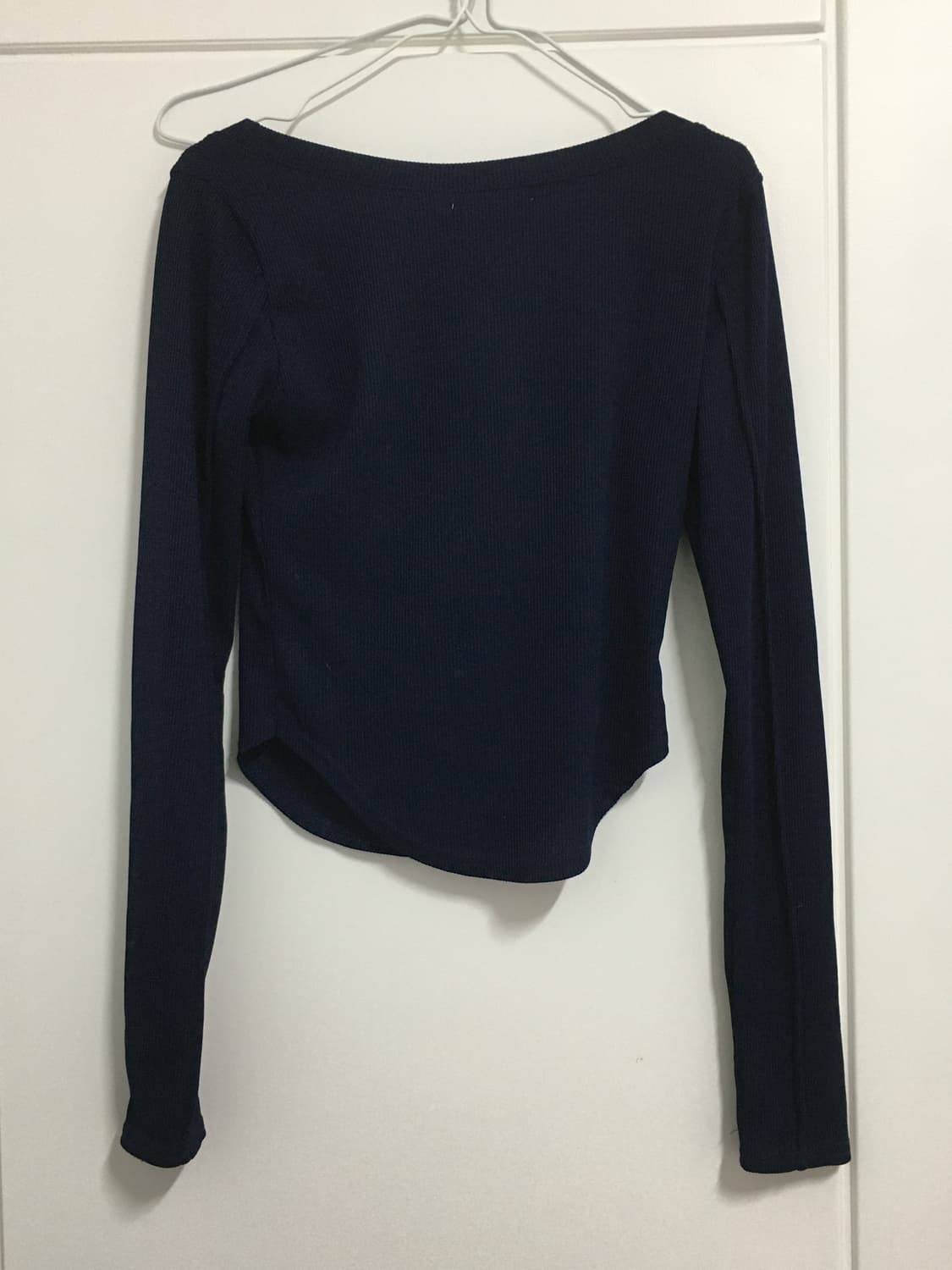 플리즈노팔로우 플노팔 바비탑 네이비 상품이미지2