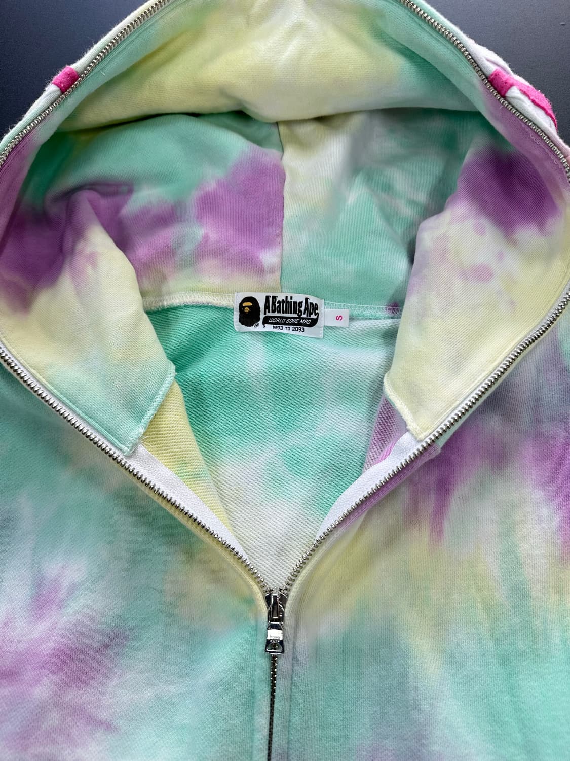 베이프 샤크 타이다이 풀 후드집업 상품이미지9