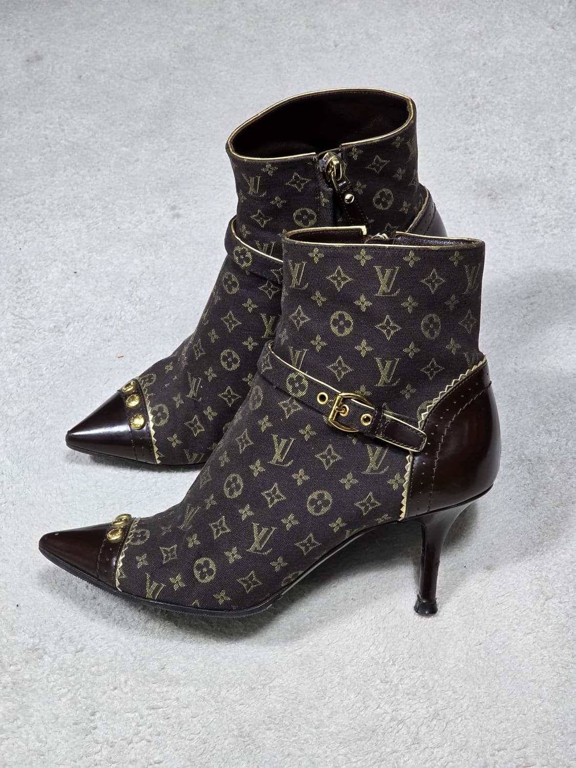 루이비통 토프 모노그램 앵클부츠 36 상품이미지6