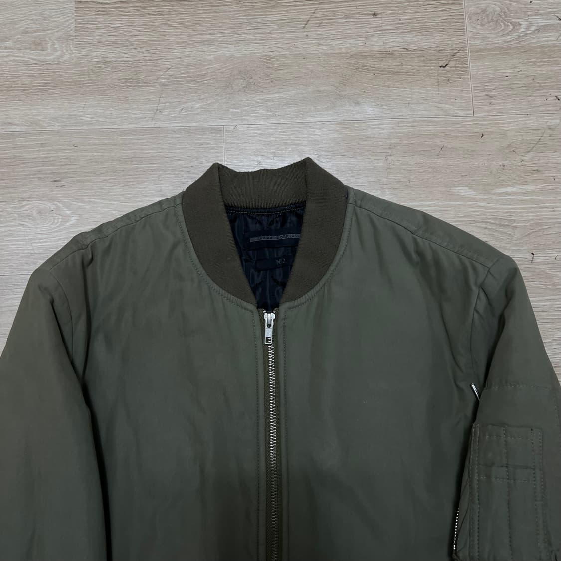 테일러 워커스 신슐레이트 MA-1 항공 점퍼 [카키] M/95 상품이미지2