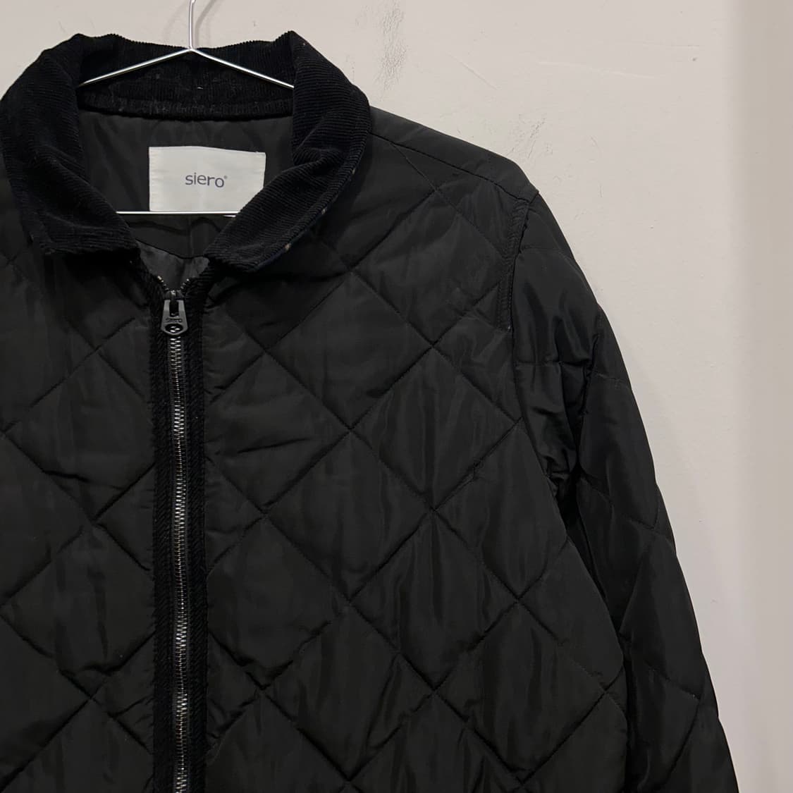 시에로 코듀로이 누빔 퀼팅 자켓 상품이미지1