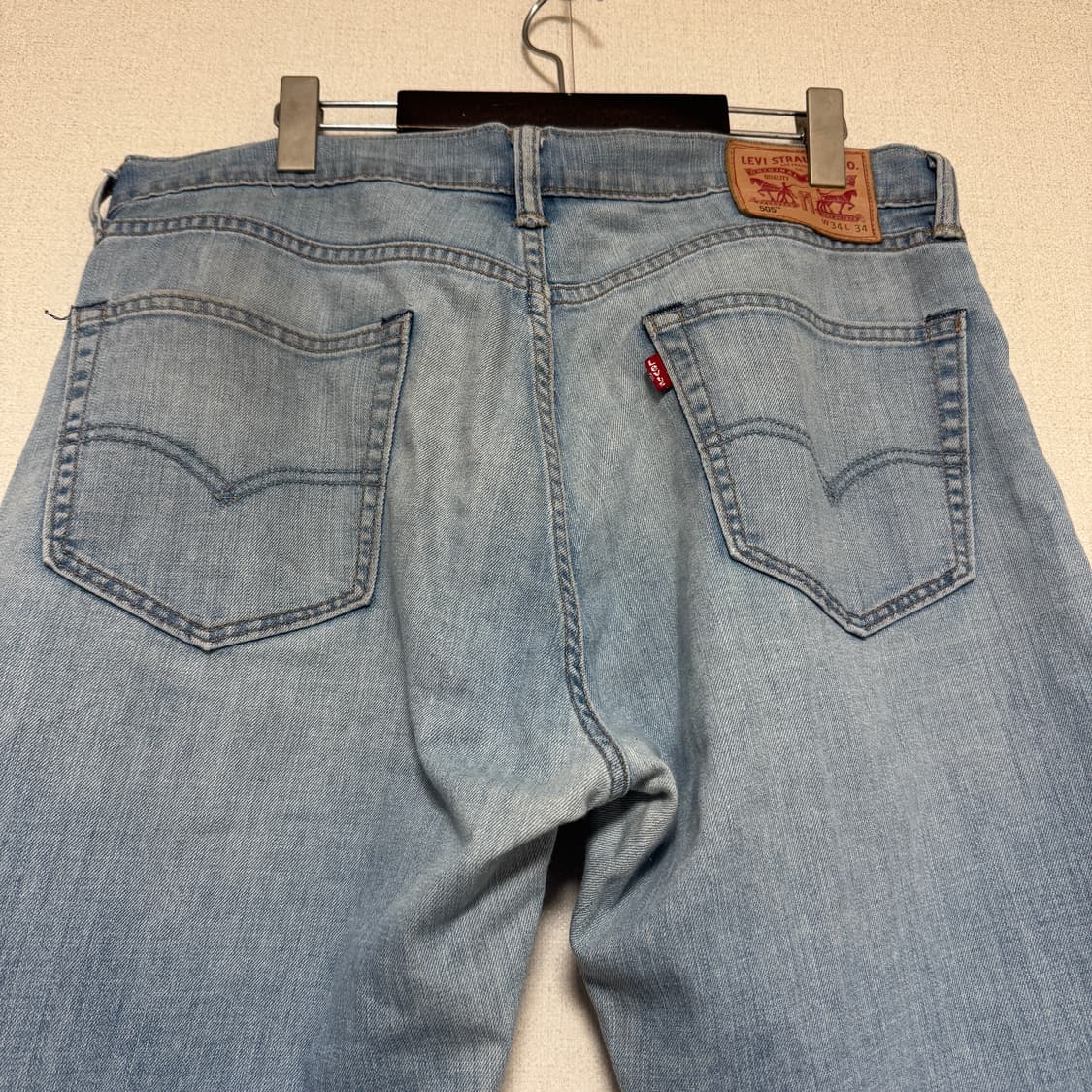 리바이스505 데님 34 / 34 (실착 사진 참고) 상품이미지7