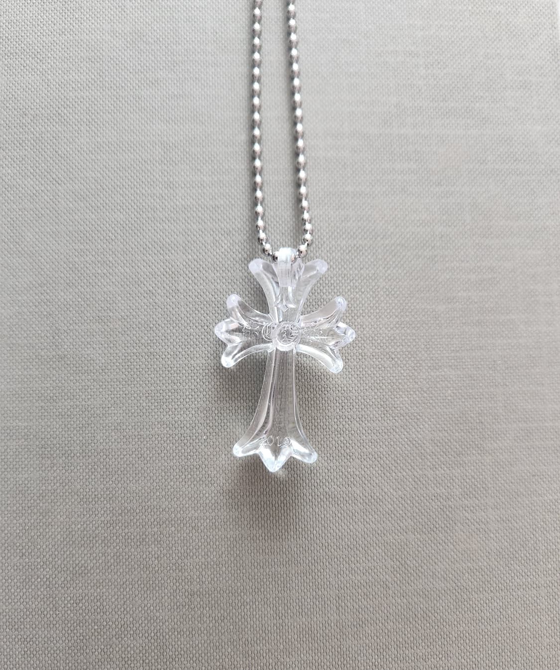 크롬하츠 아오야마 20주년 실리콘 목걸이 클리어 상품이미지3