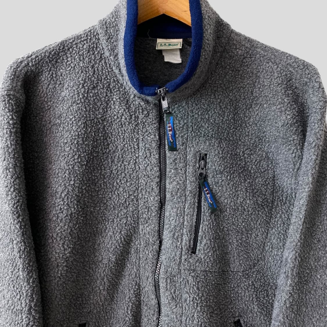 (L)빈티지 L.L.bean 엘엘빈 딥파일 후리스 집업재킷 상품이미지2