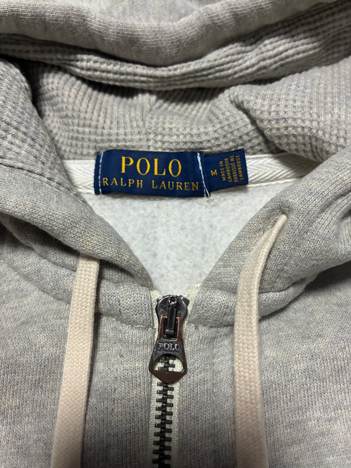 M) 폴로 랄프로렌 후드집업 오트밀 상품이미지3
