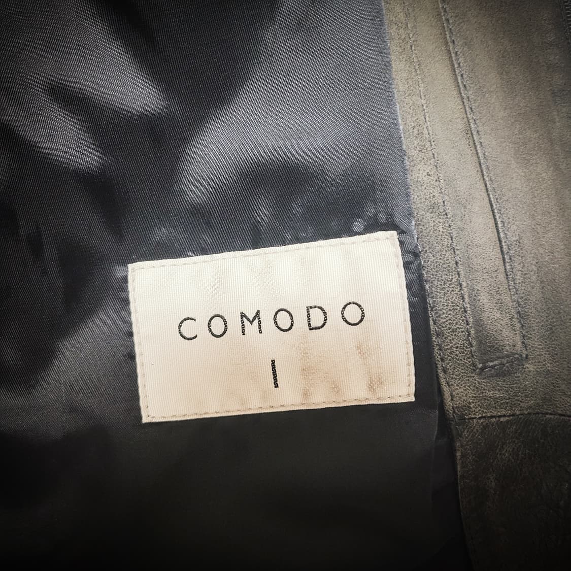'10s COMODO Sheep Leather Jacket 상품이미지4