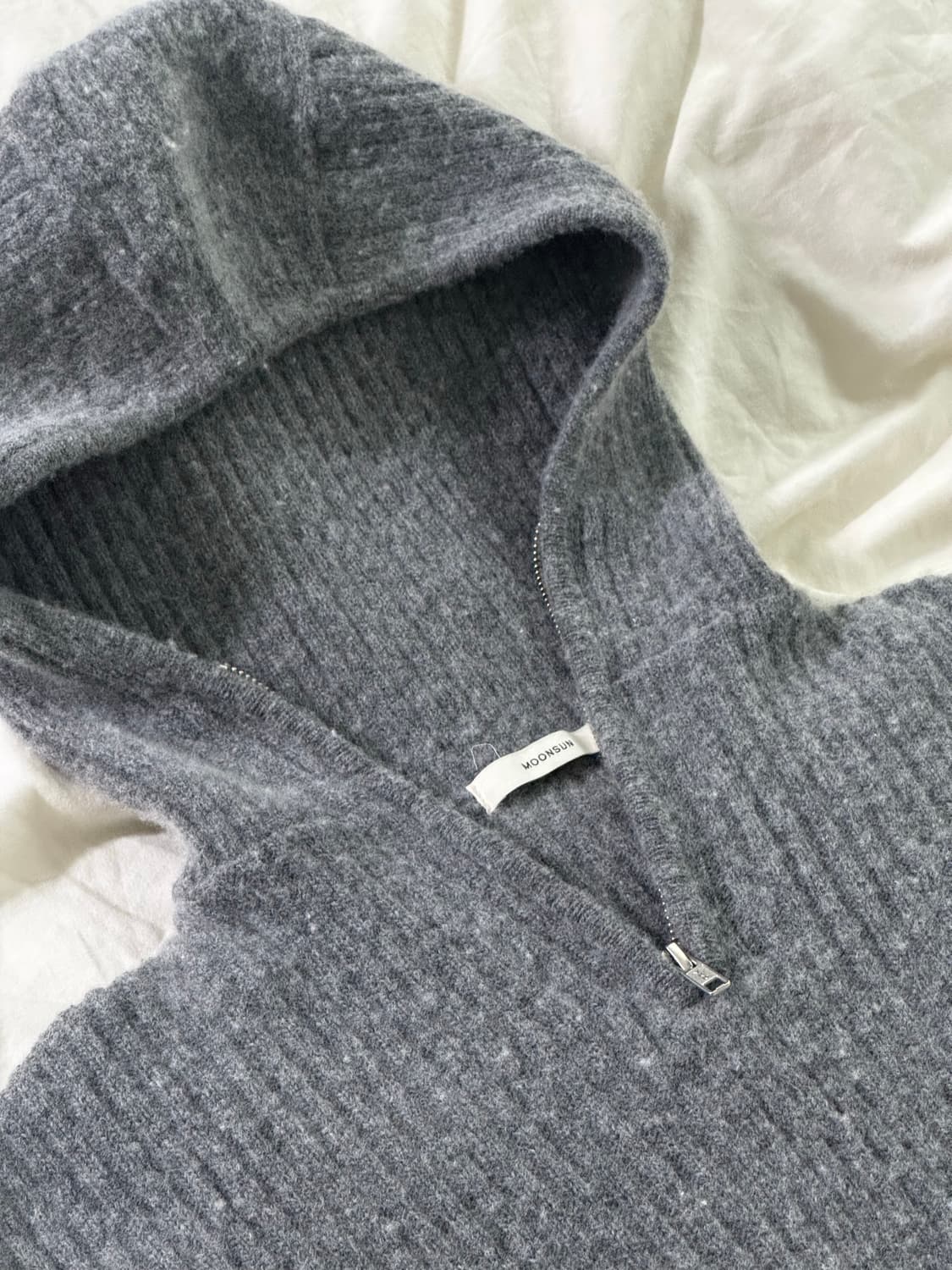 MOONSUN 문선 바라클라바 니트 L 상품이미지9