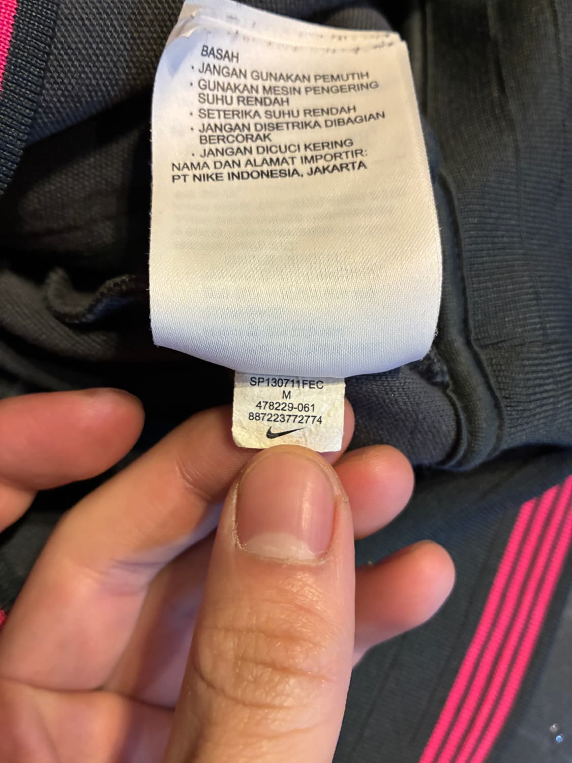 M) 나이키 유벤투스 트랙탑 져지 상품이미지5