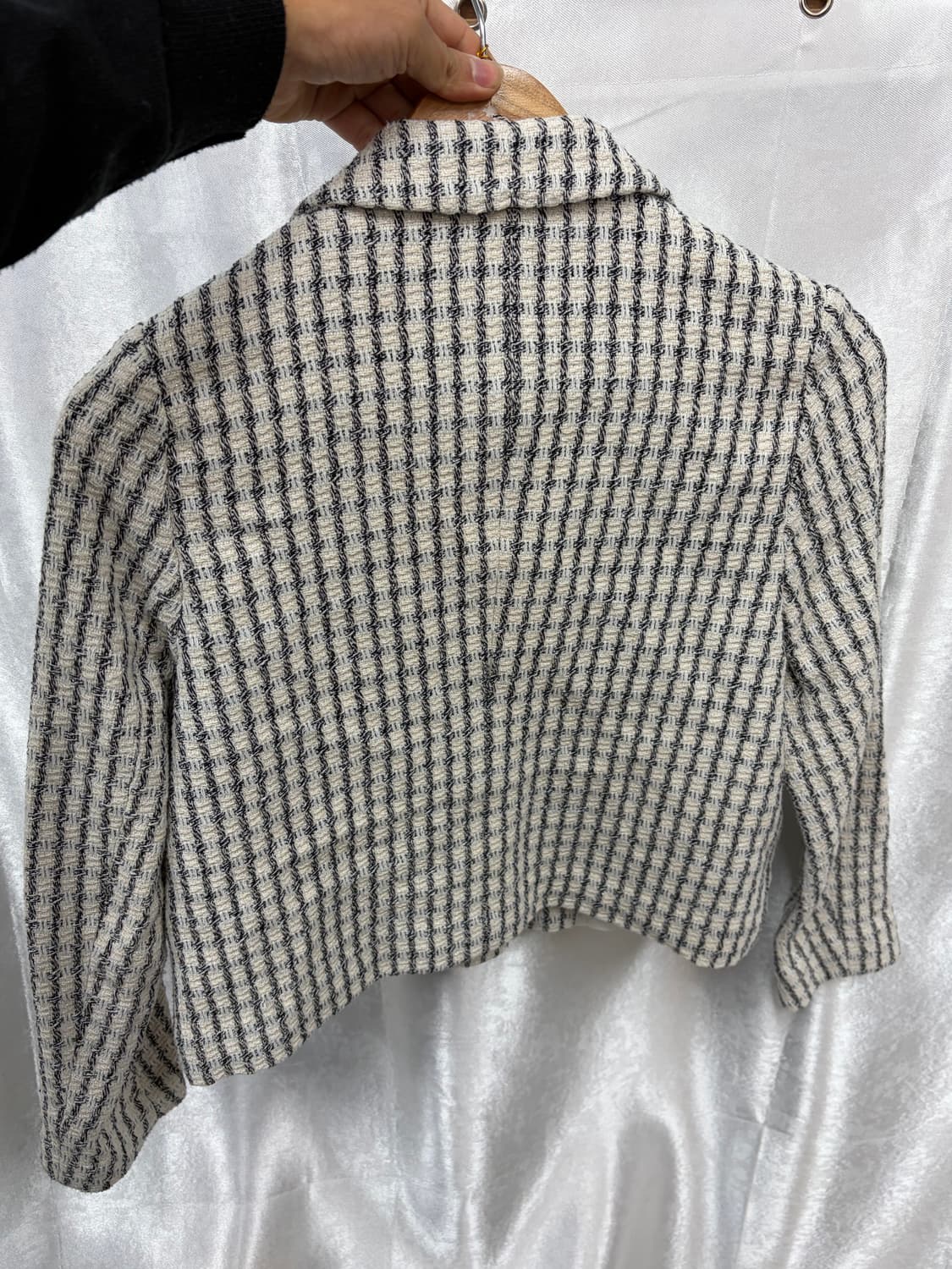 미쏘 트위드 자켓 사이즈90  상품이미지5