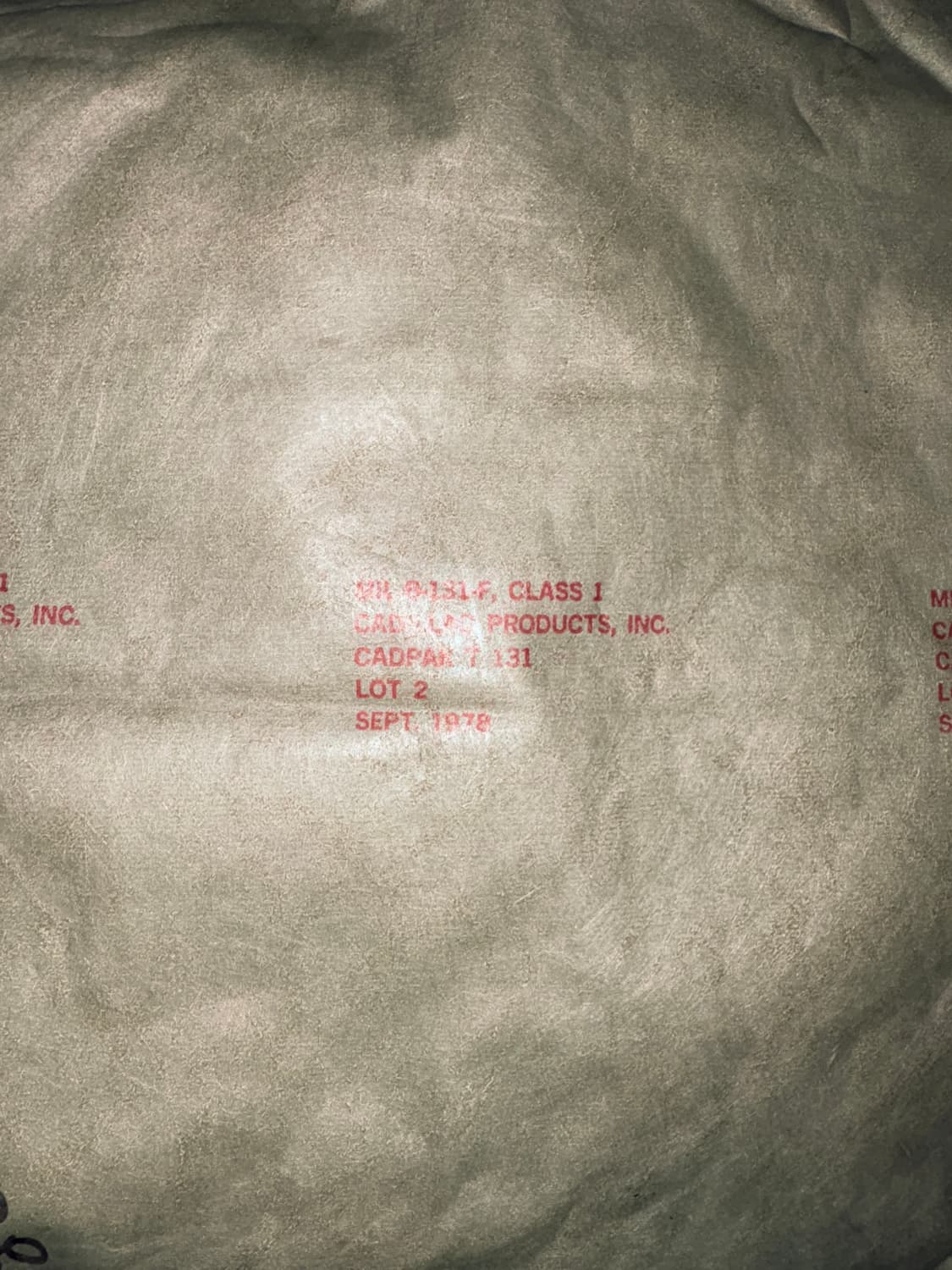 (미개봉)70년대 미군 class1 화생방 보호의 상하의 세트 상품이미지6