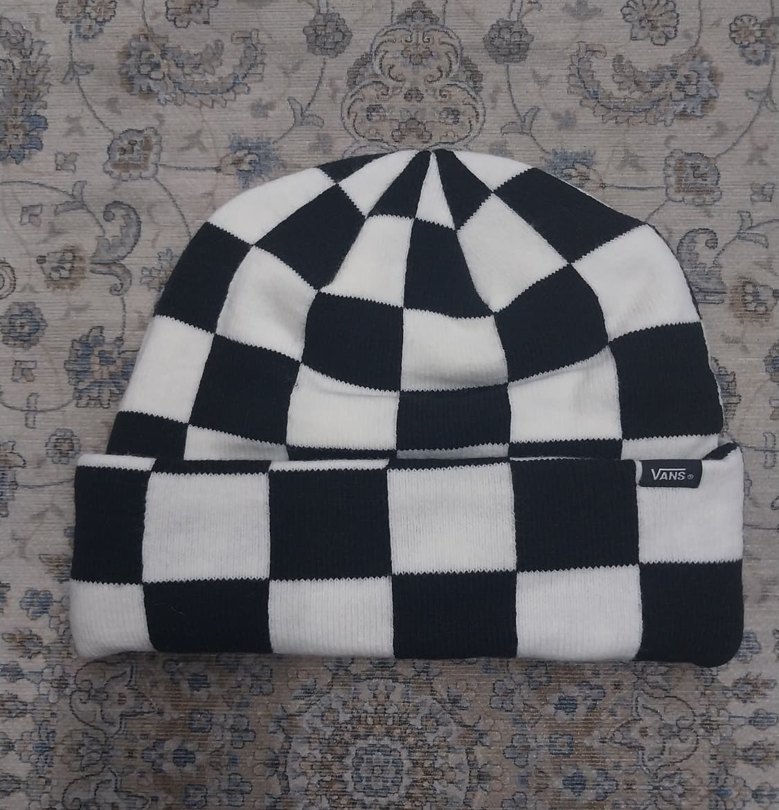 (새상품) 반스 체커보드 비니 상품이미지1