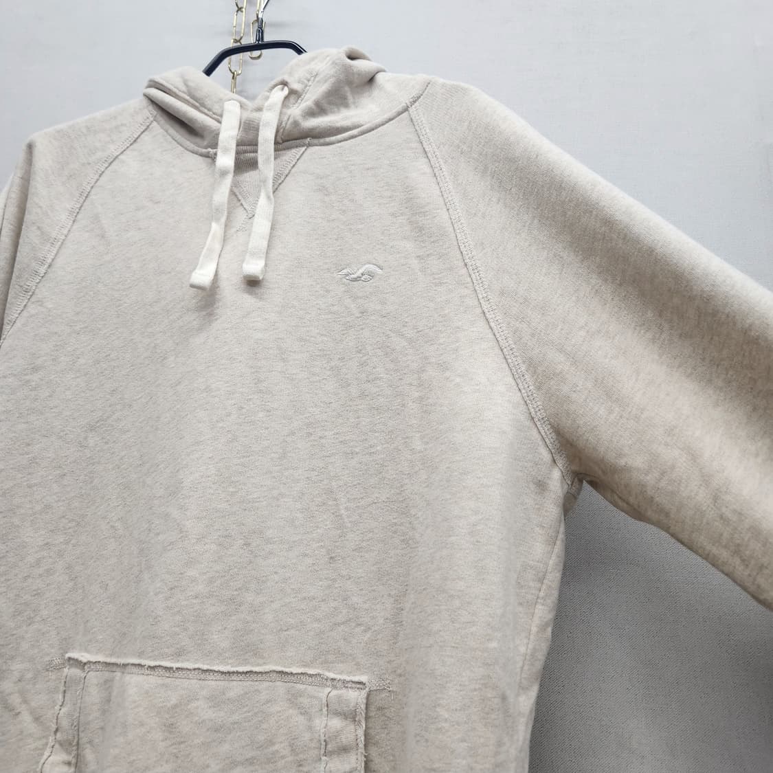 홀리스터 로고 자수 후드티 M(L) 상품이미지3