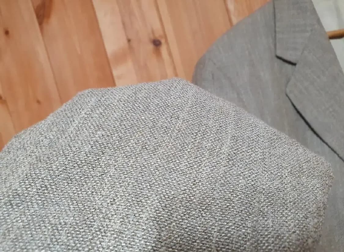 vtg 펜디 정품 울 린넨 블레이저 자켓 남성 100 상품이미지3