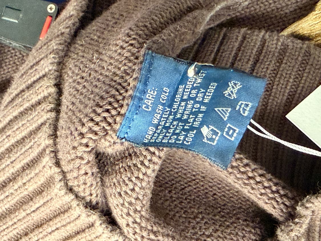 폴로 랄프로렌 브라운 케이블 니트 터틀넥 상품이미지10