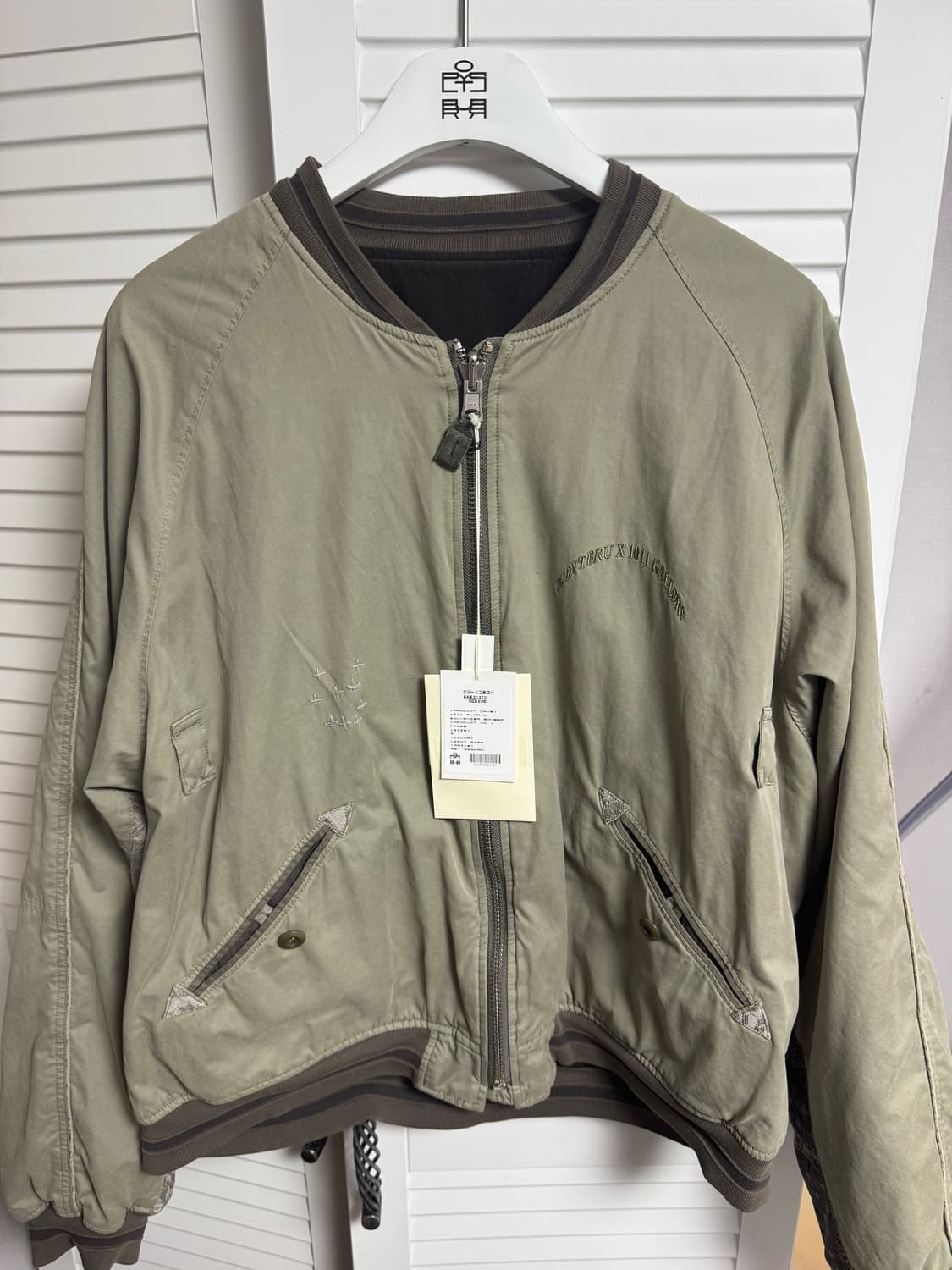 [4]초판 폴리테루 플로럴 수베니어 봄버 4사이즈 상품이미지2