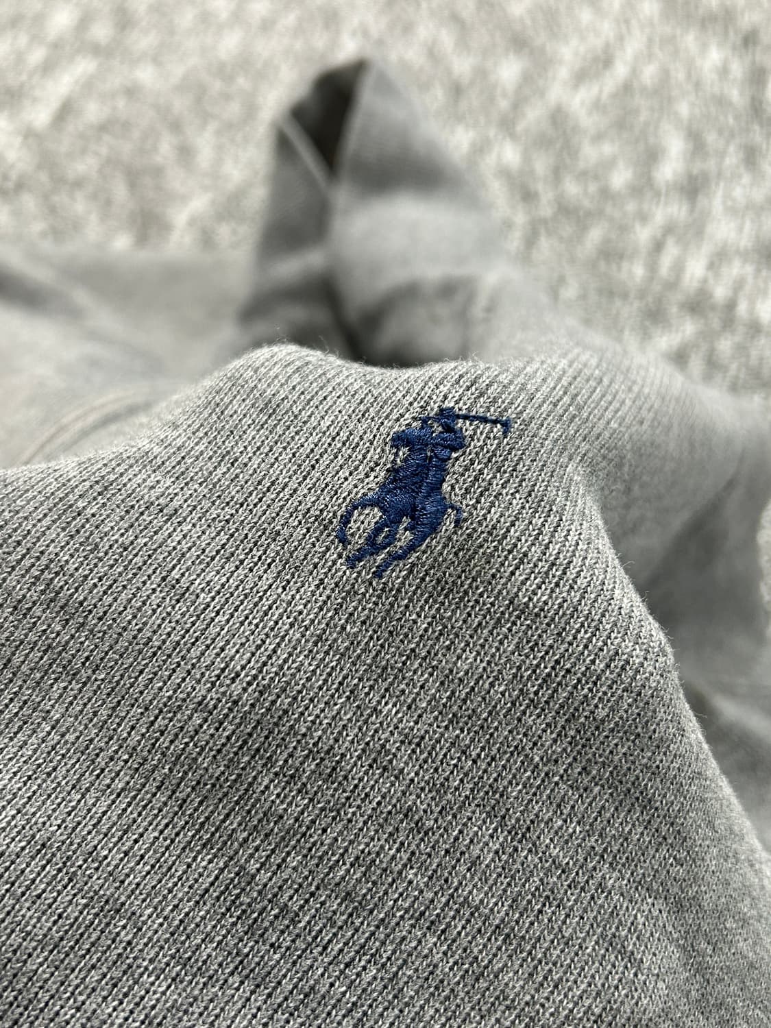 폴로 랄프로렌 그레이 하프집업 니트  상품이미지3