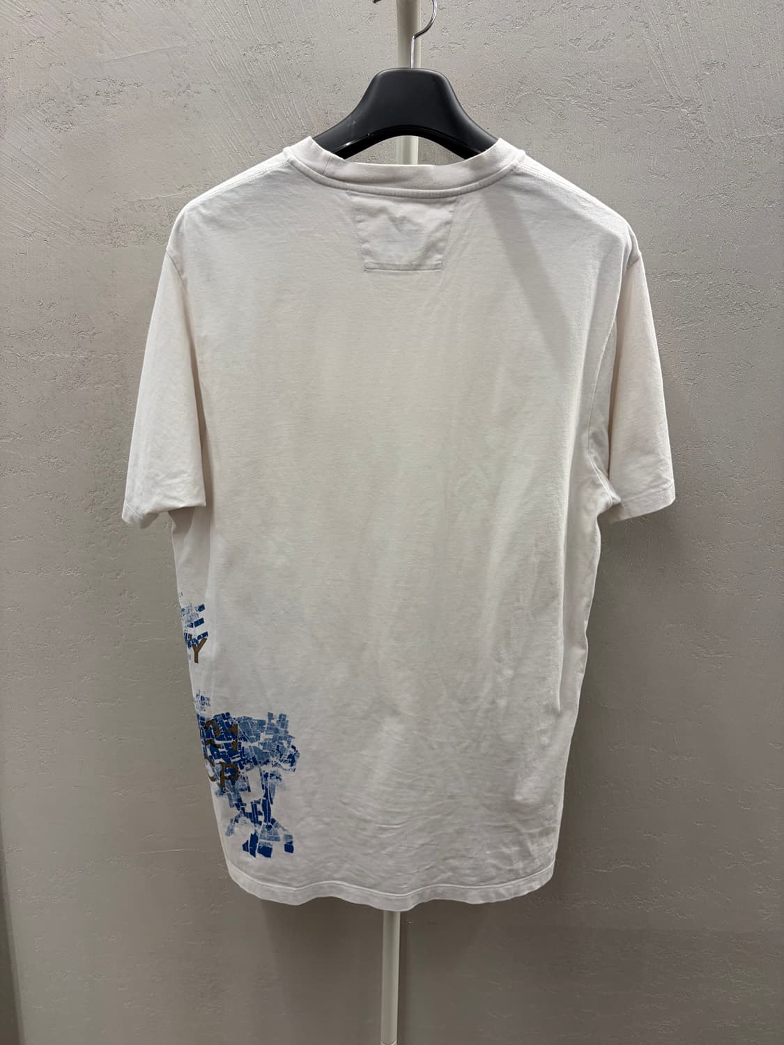 C.P. COMPANY 화이트 반팔티 XL 상품이미지5