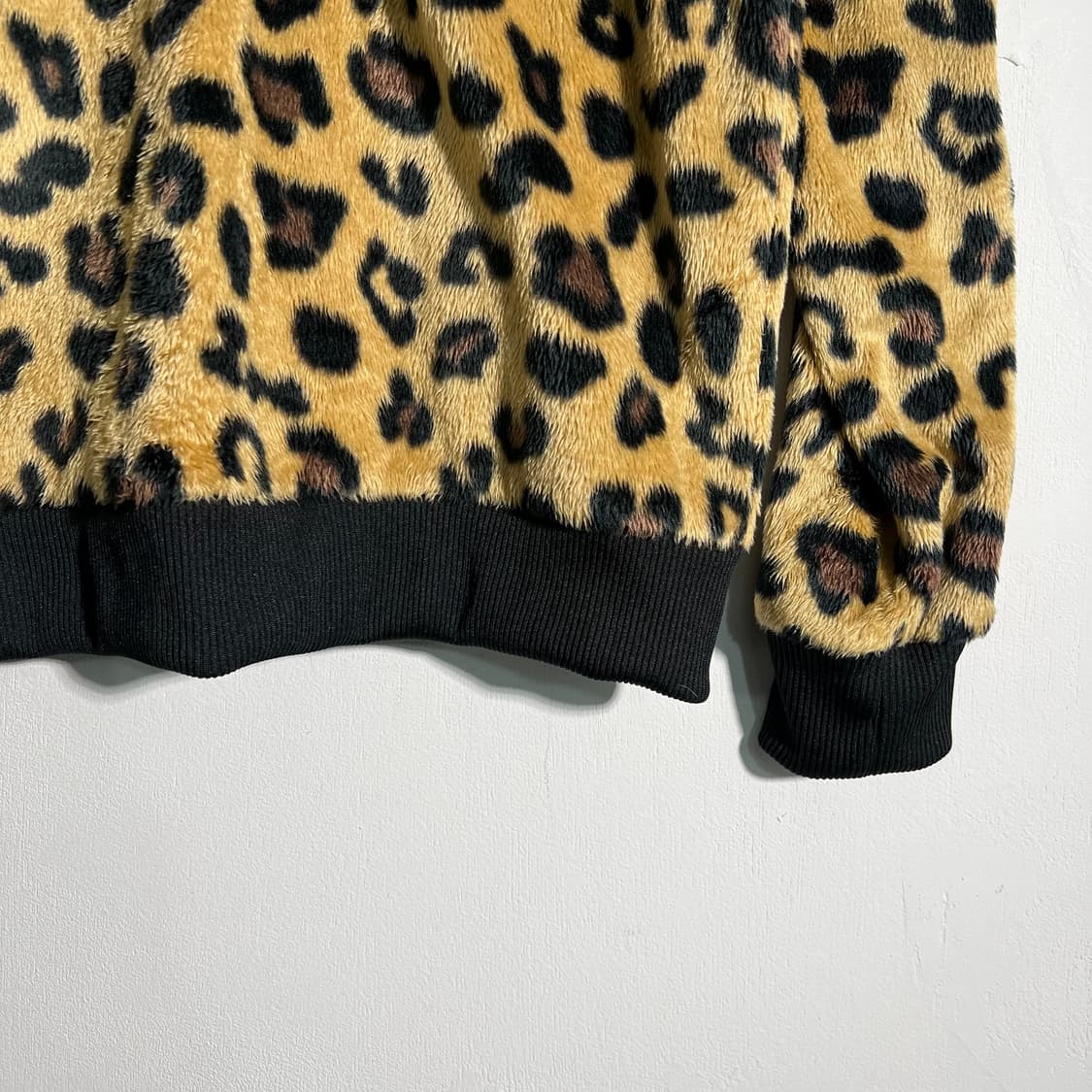 Adidas 호피 쉐르파 후드집업 85 상품이미지10