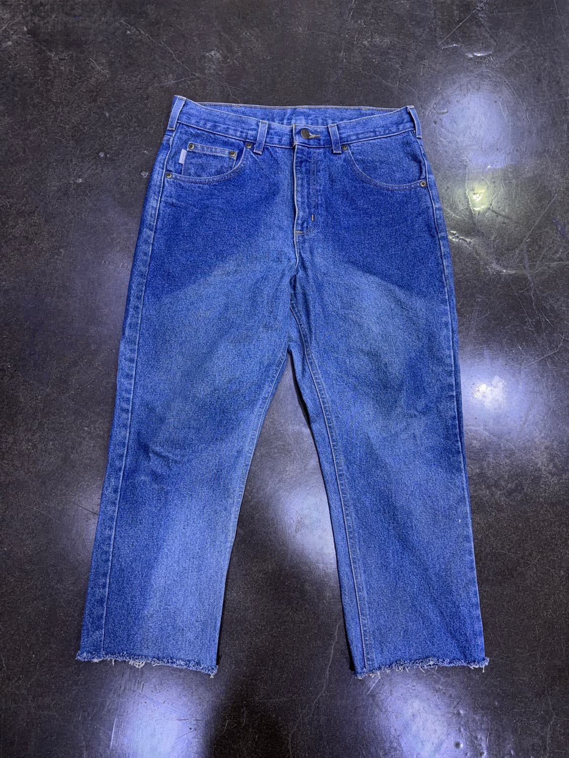 칼하트 빈티지 워싱 트래디셔널 핏 워크팬츠 데님팬츠 32 상품이미지1