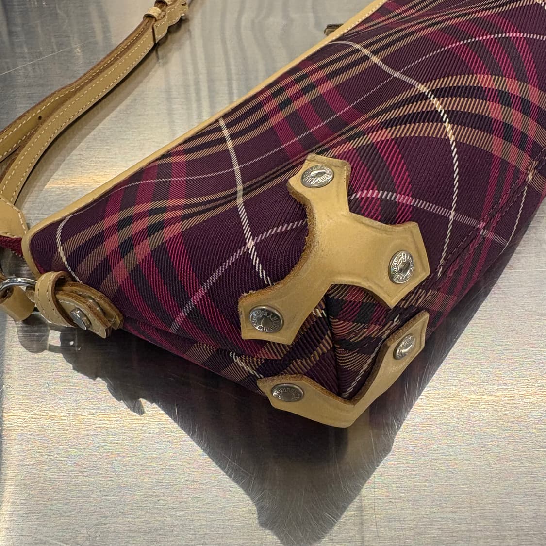 버버리 블루라벨 체크 미니 숄더백 상품이미지2