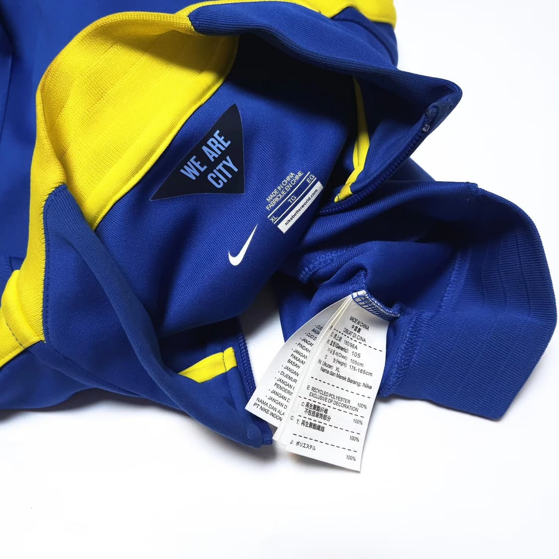 나이키 14-15 맨체스터시티 어센틱 트랙탑 져지 자켓 상품이미지7