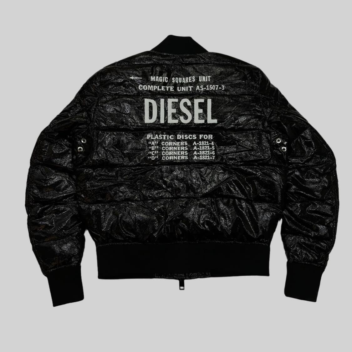Diesel back logo printing puff 상품이미지1