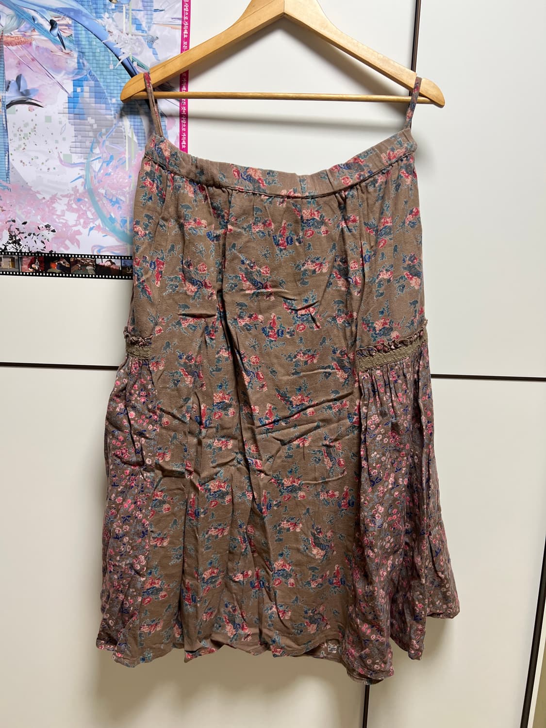 Vintage flower lace skirt 플라워 레이스 스커트 상품이미지1