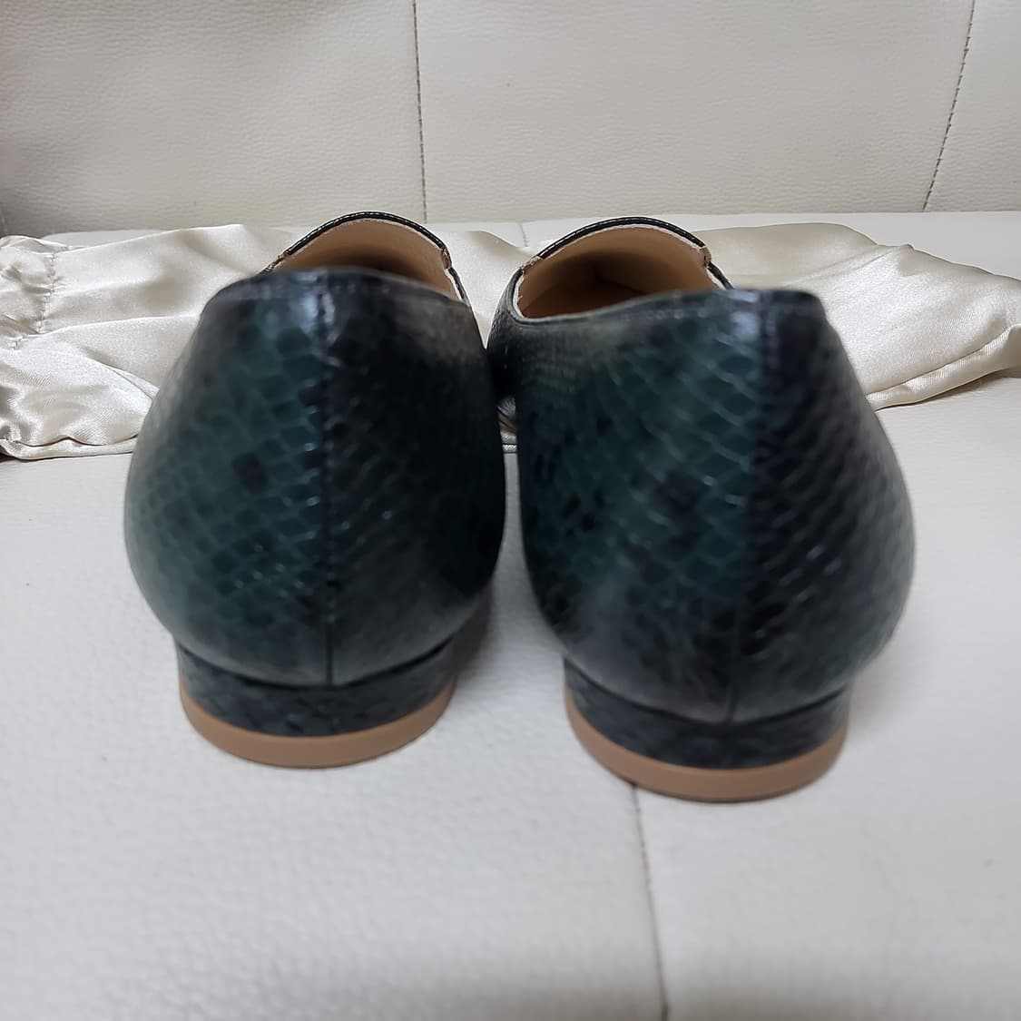 새상품 금강제화 제니아 소가죽 플랫슈즈  펌프스 구두 235 상품이미지3