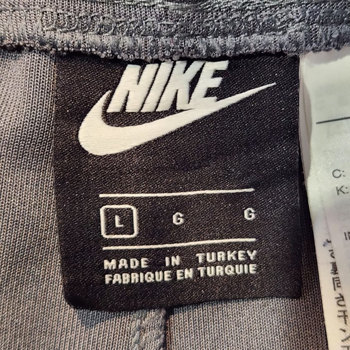 나이키 스우시 테이프 그레이 반바지 (L) 상품이미지3