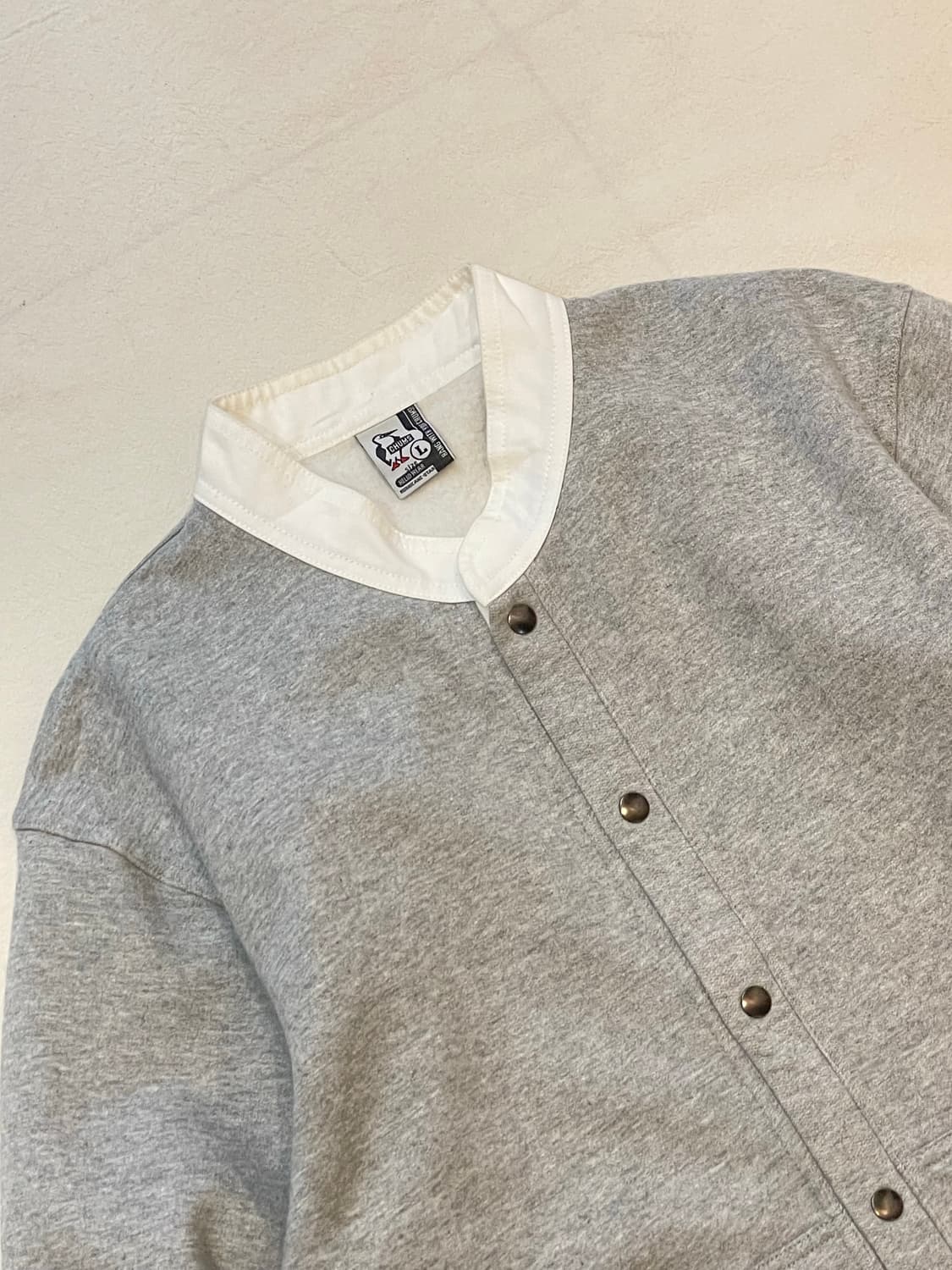 CHUMS 풀스냅 허리케인탑 스웨트셔츠 상품이미지2