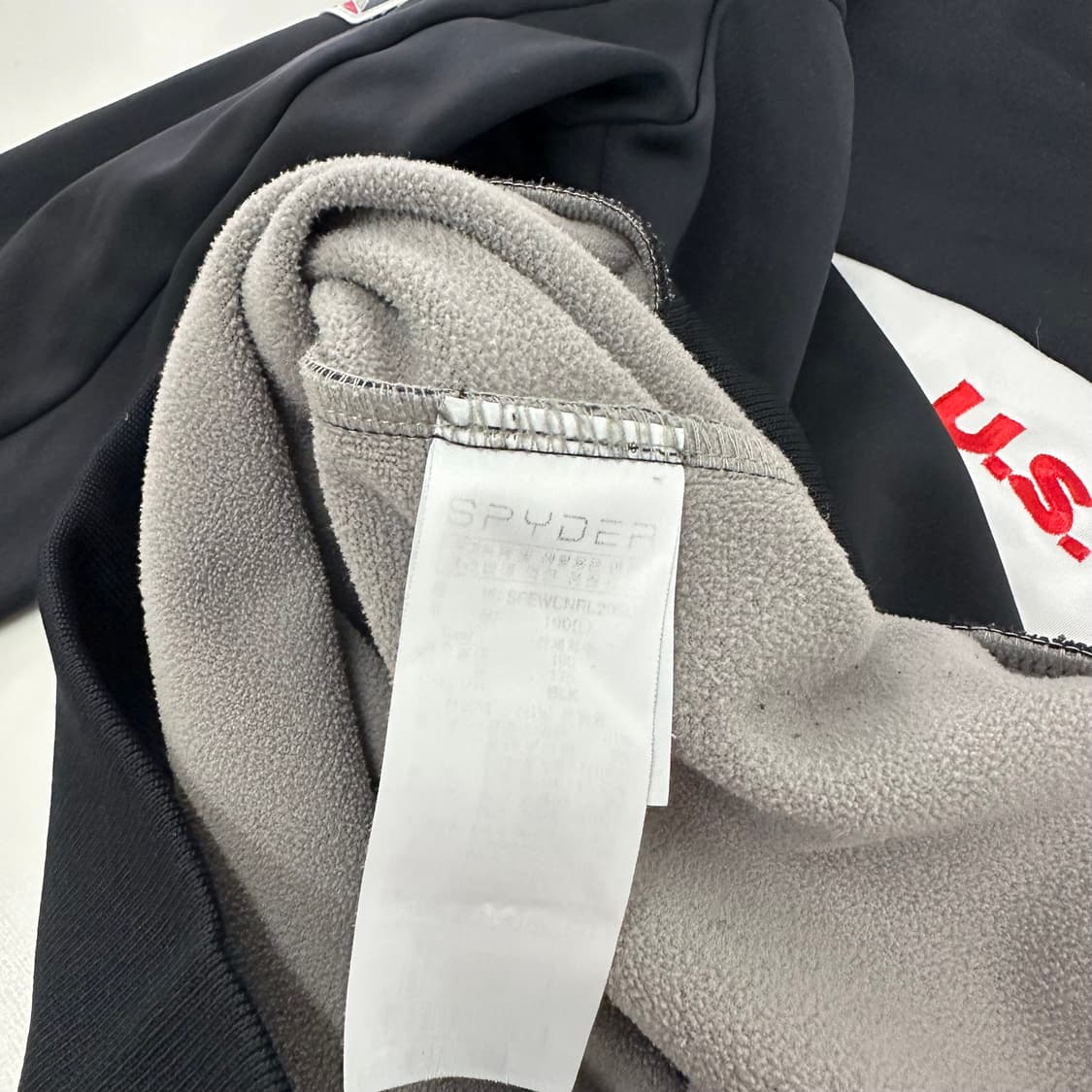 L 스파이더 블랙 US스키팀 맨투맨 상품이미지7