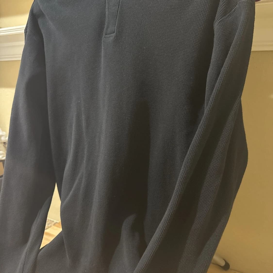 에센셜 와플 헨리넥 롱 슬리브 상품이미지4