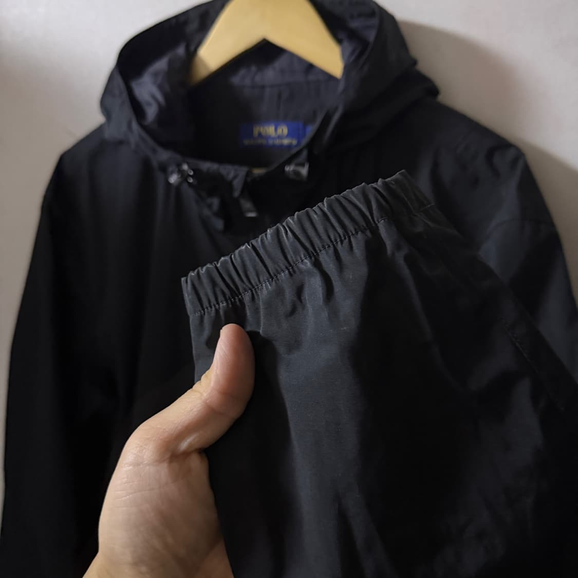 폴로 랄프로렌 남성 나일론 후드 바람막이 점퍼 XL (105정도) 상품이미지5