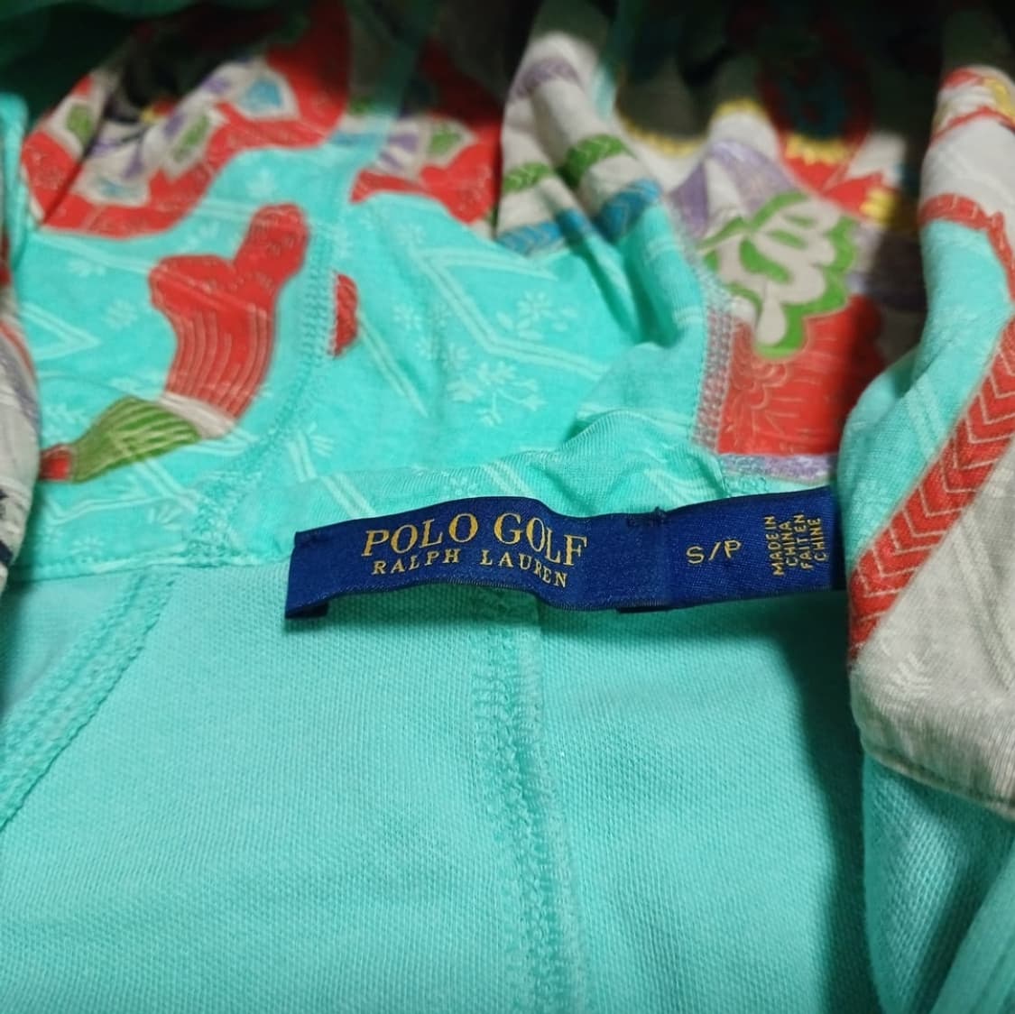 Polo 폴로 골프 스키니핏 민트 후드집업 상품이미지4