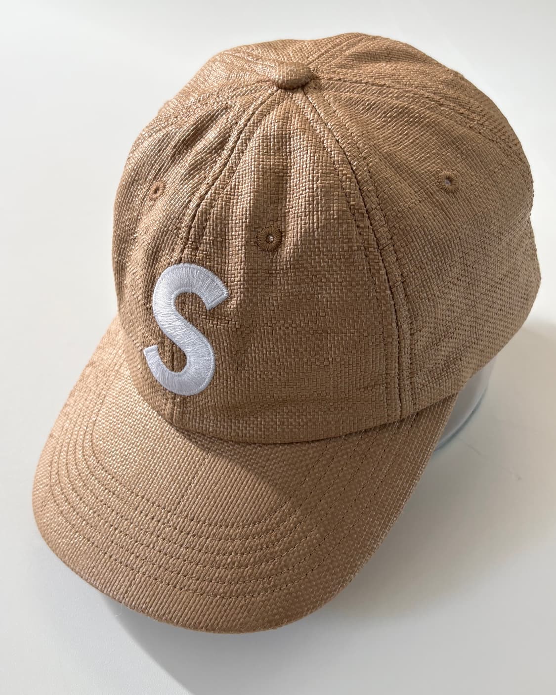 Supreme 슈프림 라피아 S로고 6-패널 볼캡  상품이미지2