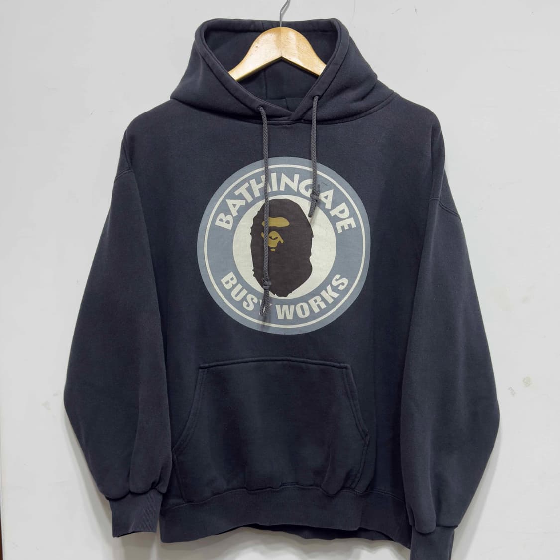 90s 베이프 사루 후드 티셔츠 상품이미지1