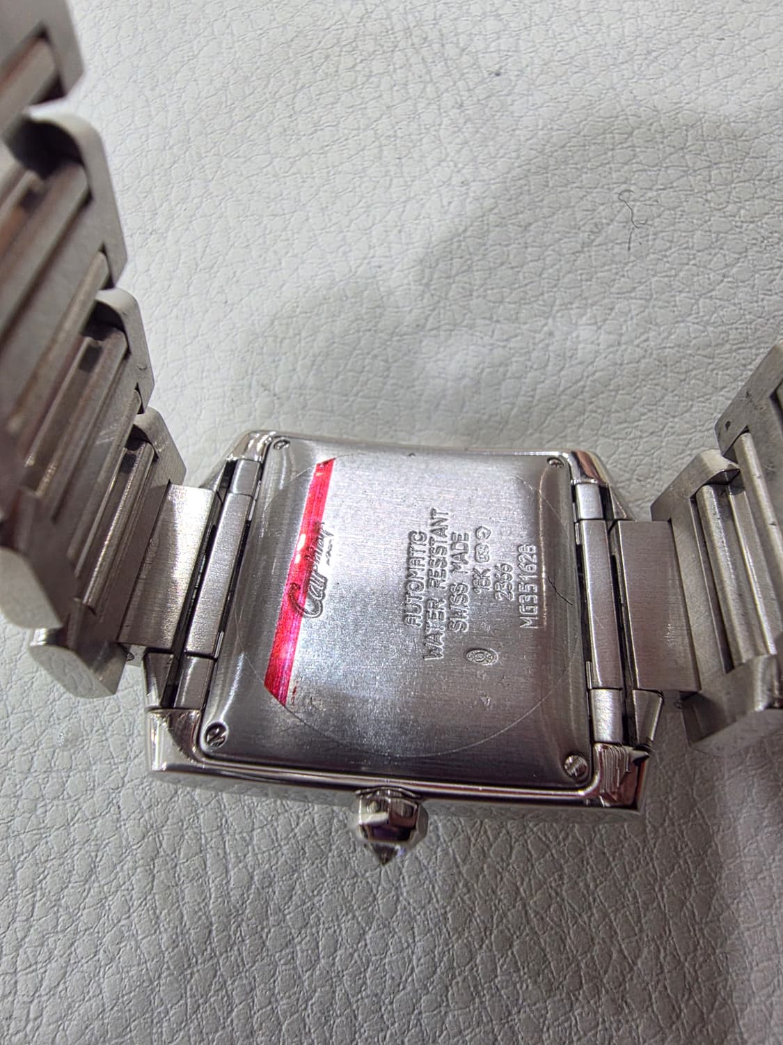 까르띠에 탱크 금통 다이아 시계 정품 상품이미지8